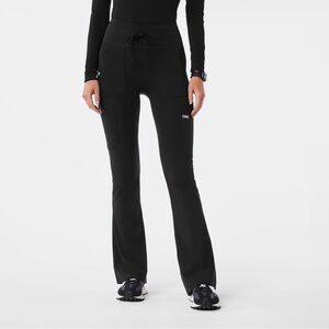 FIGS Women's Black Seville Flare ScrubLegging